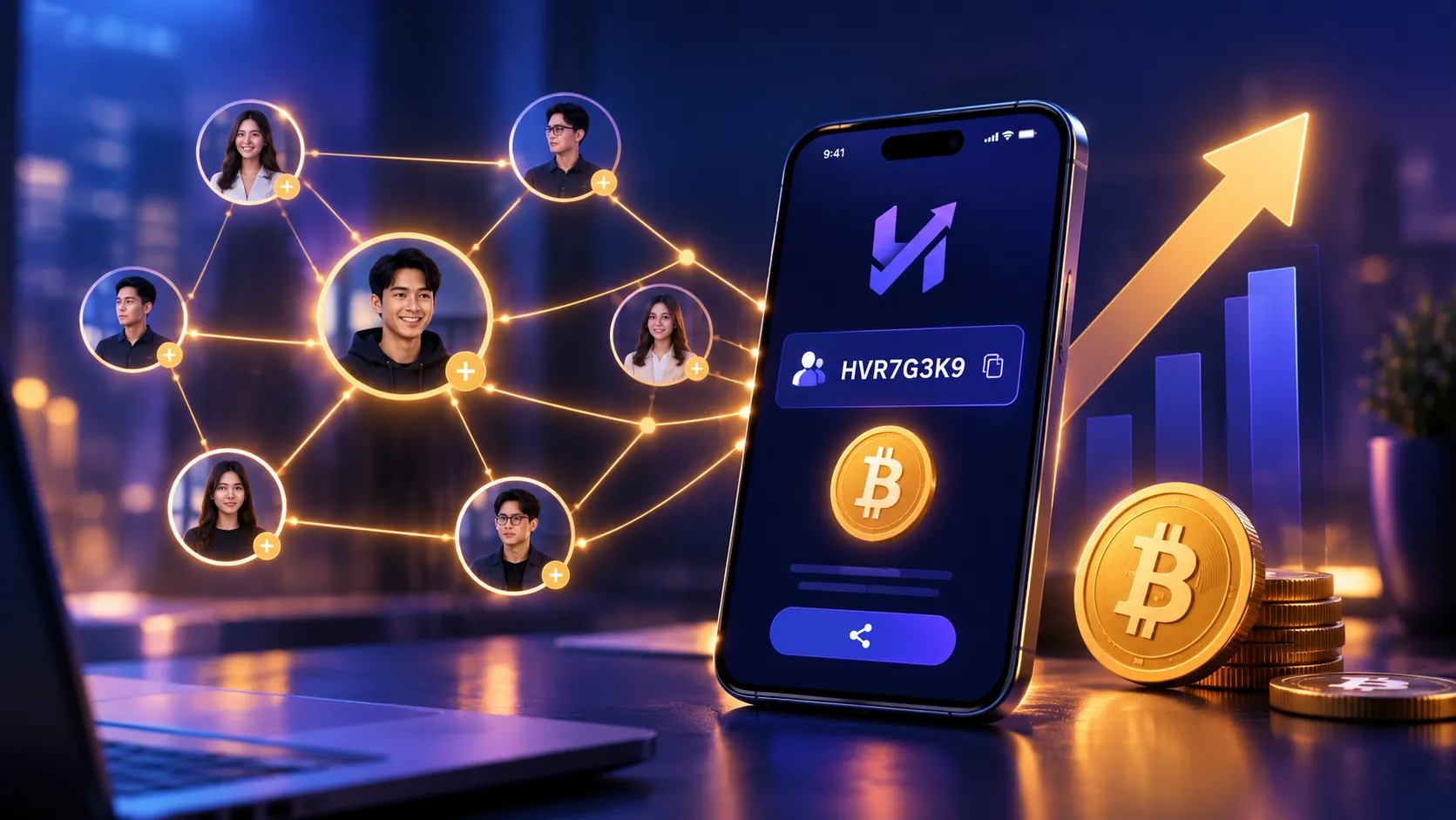 Referral Program – Earn Bitcoin by Inviting Businesses to Hirevers